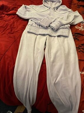 No Boundaries Light Lavender Hoodie & Jogger Set